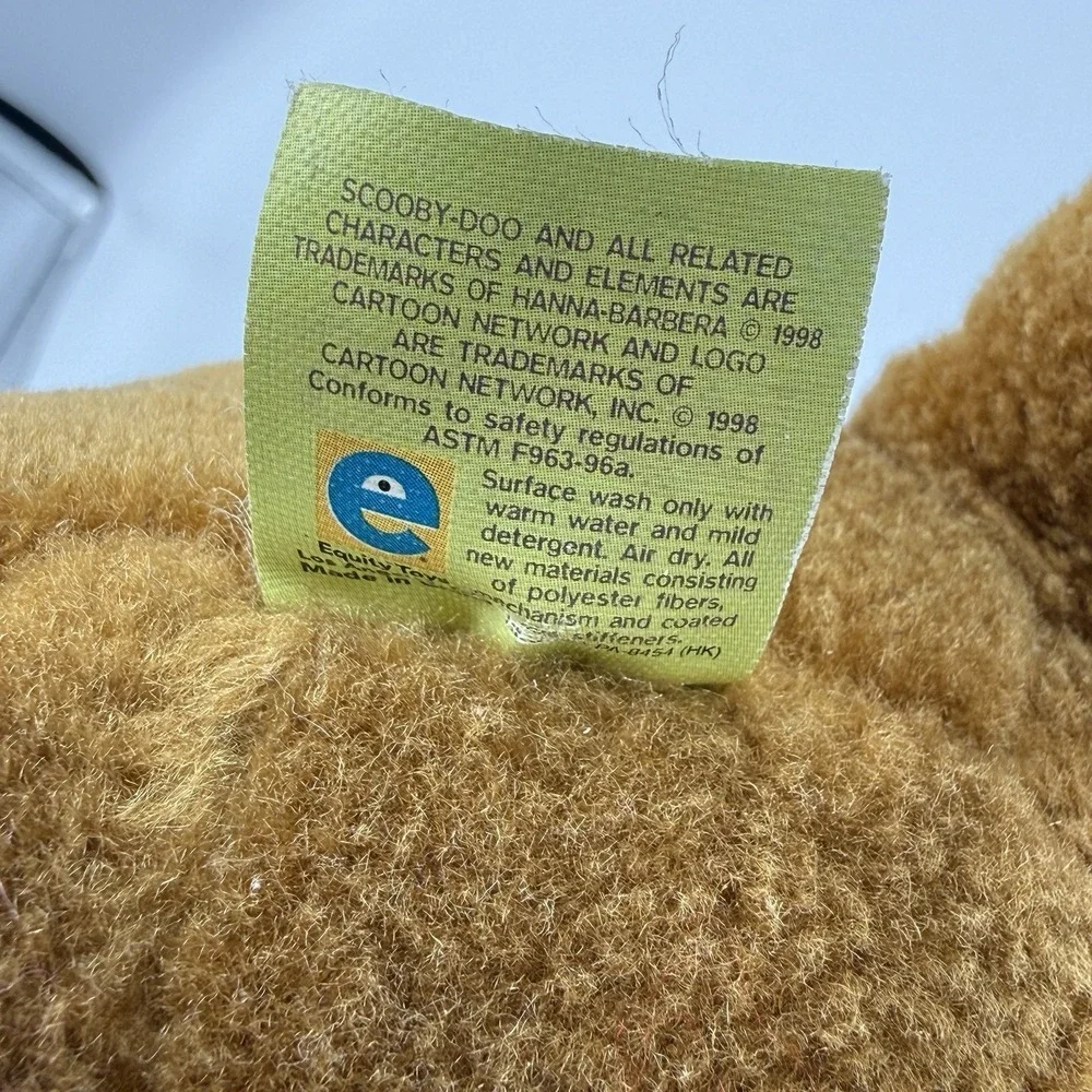 1998 Scooby-Doo Talking Plush Cartoon Network WWF‎ Sound Untested